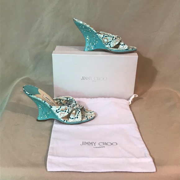 Jimmy Choo Shoes - Jimmy Choo size EU 39 & US 9 wedge sandal